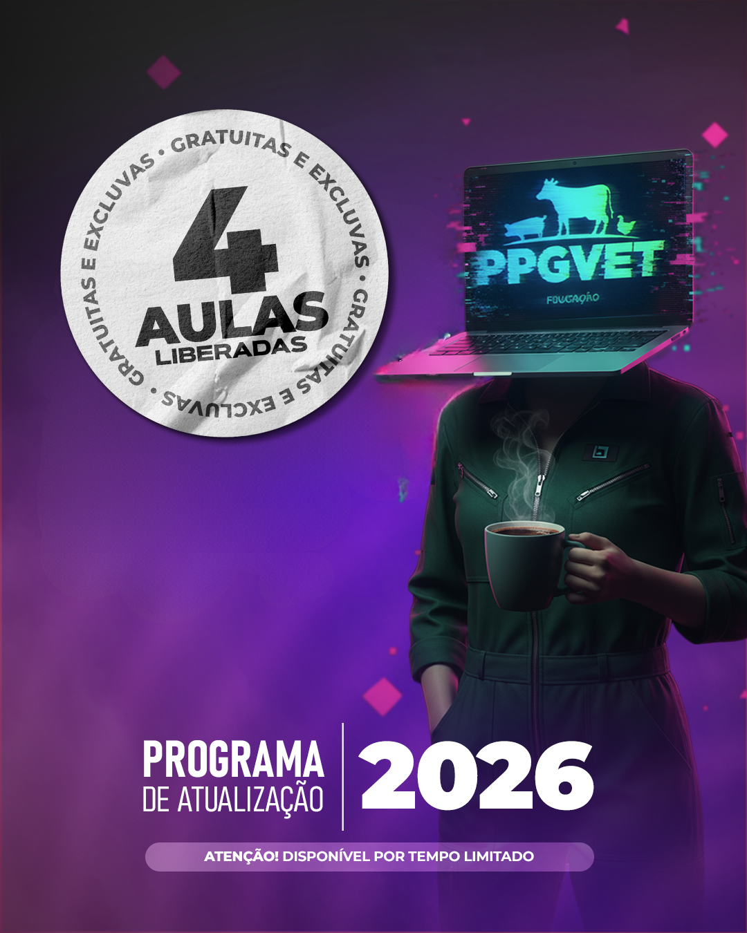 No momento, você está visualizando Programa de Atualização 2026: o que é e por que ele vai preparar os veterinários para o novo mercado?
